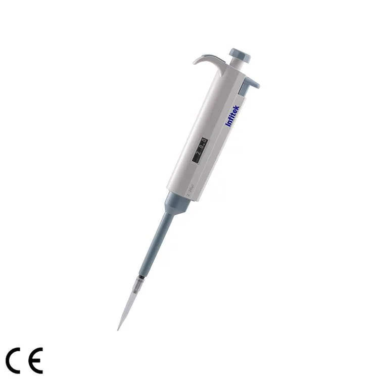 Infitek Single Channel Pipettes, Adjustable Volume, PIPE-T