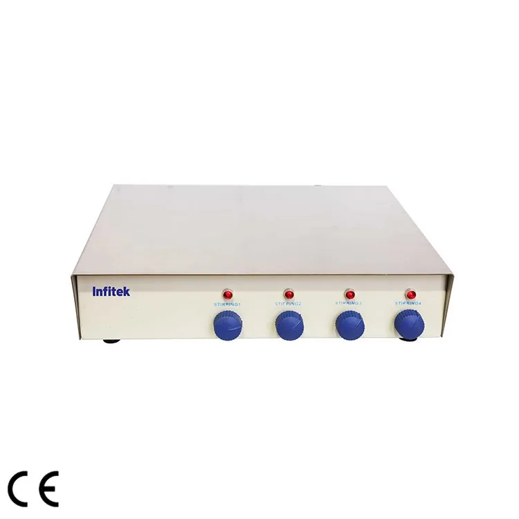 Infitek Magnetic Stirrer, Four Rows Multi-Position, MGS Series