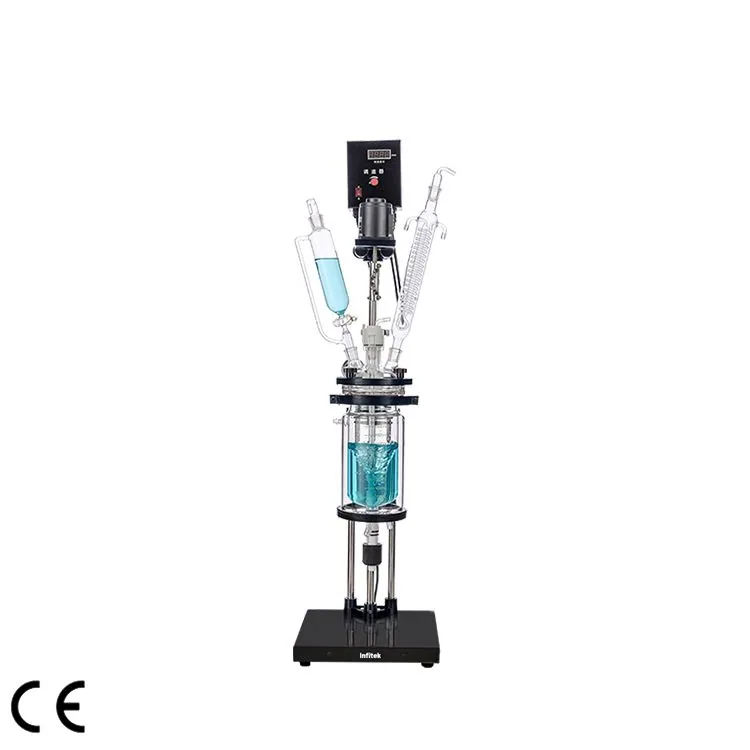 Infitek Double-layer Glass Reactor, GR-D5L