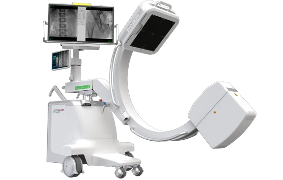 Perlove PLX C2119 Large-FPD C-arm. Manufacturer family image; confirm the selected configuration.